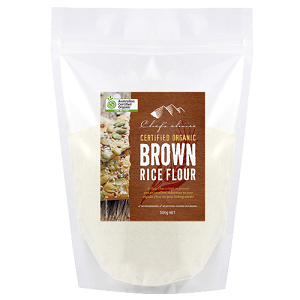 Flour Certified Organic Brown Rice Flour 500g
